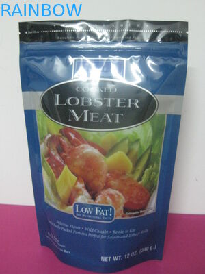 Resealable Plastic Verpakkende Tribune van de Foliezak op Aluminiumfolie Gelamineerde Ritssluitingszakken