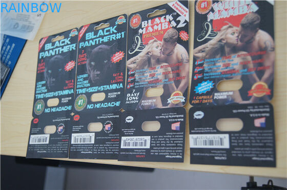 zwarte panter zwarte mamba 1 zwarte mamba 2 Blaarkaart die Seksuele Pillen Verpakking verpakken