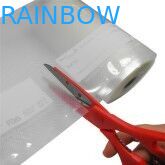 Doorzichtige voedselbesparende rolletjes Voedsel vacuüm afdichting zakken met gravure printing