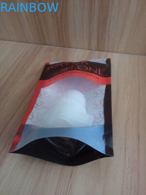 Tribune omhoog Plastic die Container met Cannabiszaden/Noni-Zakken met Ritssluiting wordt gevuld