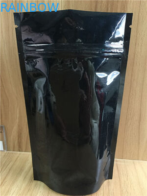 De Hoekplaat van de aluminiumfoliebodem doet het Poeder van de Ritssluitingsopslag Gepufte Rijst Verpakking in zakken