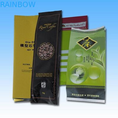 De Vierlingverbinding van de aluminiumfolie Zijhoekplaat Verpakking, Koffie/de Zak van Theepacakging