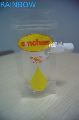 De opnieuw te gebruiken Waterdichte Verpakkende Tribune van de Spuitenzak op het Voedselzak van de Ritssluitingsbaby met Spuiten