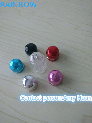 Leeg hard gelatine capsule flesje sekspil container met aluminium folie kap