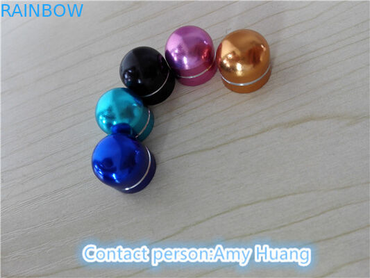 Leeg hard gelatine capsule flesje sekspil container met aluminium folie kap