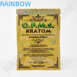 botanische de Zak van de uittrekselfolie de capsules van de ritssluitingszakken van de Verpakkingsaluminiumfolie verpakking