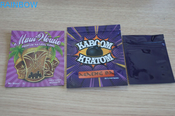 3g Xxx Kratom-de Zak van de Poederritssluiting/Kruiden de Wierook Verpakkende Zak van Kratom