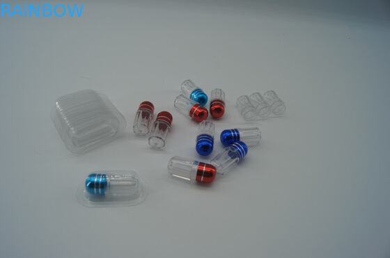 10 ml Duidelijke geneesmiddelencapsule plastic medicijnflessen / speciale vorm