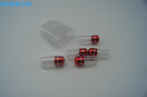 10 ml Duidelijke geneesmiddelencapsule plastic medicijnflessen / speciale vorm