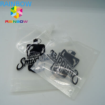 Nonleakage van BPA Vrije 4 oz 8OZ Opnieuw te gebruiken Transparante Plastic Wijnfles/Alcoholische drankzak