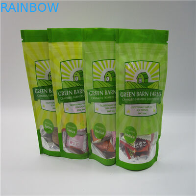 Cannabiszaden die Privé Etiket plastic zak met ritssluiting voor Connabis-Zaden verpakken