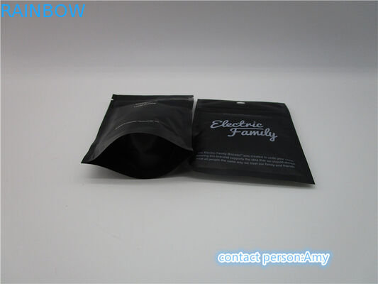 De folie voerde plastic koffiezakken met het ontgassen van klep voor 250g-koffiepoeder verpakking met ritssluiting