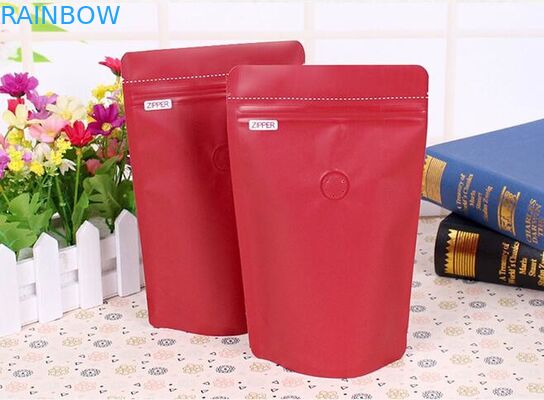 de fabrieksdouane drukte de zak van het aluminiumfoliepakket/doypack/stand-up zak voor koffie die 12OZ, 1kg verpakken