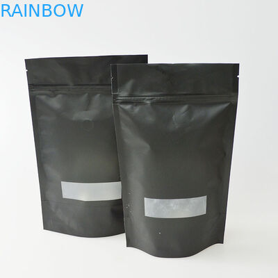 de fabrieksdouane drukte de zak van het aluminiumfoliepakket/doypack/stand-up zak voor koffie die 12OZ, 1kg verpakken