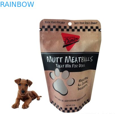 Voedsel voor huisdieren verpakkende zakken/Zij de foliezak van het hoekplaataluminium voor verpakkingskat/hondevoer/voedsel voor huisdieren