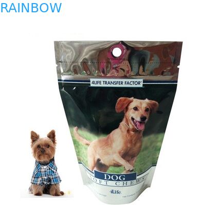 Voedsel voor huisdieren verpakkende zakken/Zij de foliezak van het hoekplaataluminium voor verpakkingskat/hondevoer/voedsel voor huisdieren