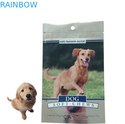 Voedsel voor huisdieren verpakkende zakken/Zij de foliezak van het hoekplaataluminium voor verpakkingskat/hondevoer/voedsel voor huisdieren