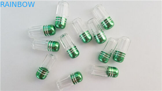 Lege plastic fles voor pil en capsules/Mannelijke de kogelfles van verhogingspillen met metaal GLB