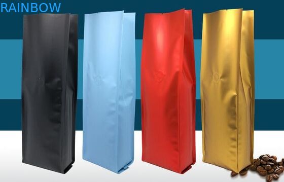 250g douane Gedrukte van de Aluminiumfolieritssluiting Verpakkende de Zak/van Doy de Bonen Geroosterde Zakken van de Pakkoffie