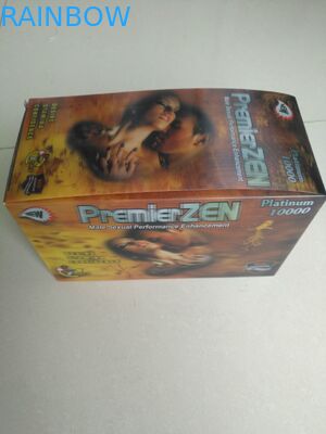 De mannelijke Verhogingspillen ontruimen Blaar Verpakkend Document/pp-Materialen