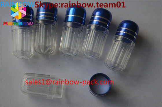 het kleine van de de capsulecontainer van de pillenvorm van het geslachtspillen geval van de de capsulecapsule voor rinoceros 7 de pillenfles van de pillen verpakkende verhoging