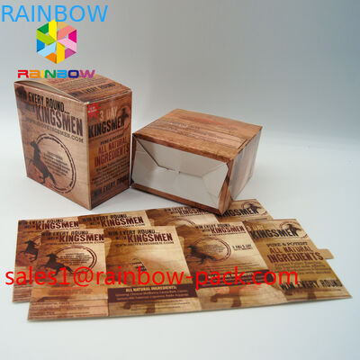 De zwarte Mamba-Pillen die van de het Geslachtsverhoging van de Vertoningsdoos Kaart 3D Effect Geslachtspil verpakken