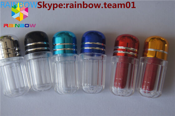 De fles van de het geslachtspil van de plastic containercapsule met van de de flessencapsule van de metaalglb in het groot pil de vormcontainer