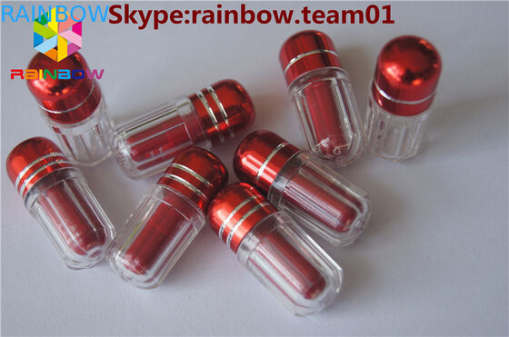 de lege plastic blaar rhino7 van het capsulesmetaal GLB & rinoceros 25 het lege geval van de de capsulescapsule van kleurencapsules lege plastic