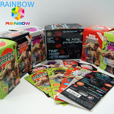 in het groot capsulesRhino van de penisuitbreiding 8 pillen/de pillencapsulepillen die van het Rinoceros9/rhino 11/Rhino 12 geslacht Fles verpakken