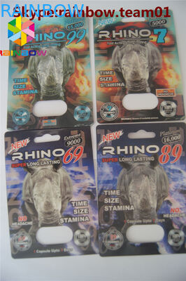 in het groot capsulesRhino van de penisuitbreiding 8 pillen/de pillencapsulepillen die van het Rinoceros9/rhino 11/Rhino 12 geslacht Fles verpakken