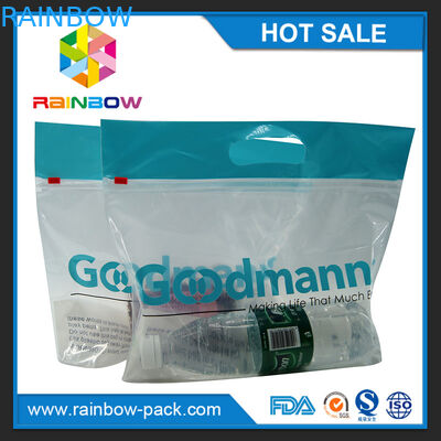 Het aangepaste embleem drukte van het de geurbewijs van de zakdouane van de de zakkenschuif van het de ritssluitingsfruit de Verpakkende Zak met hangegat