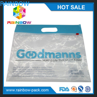 Het aangepaste embleem drukte van het de geurbewijs van de zakdouane van de de zakkenschuif van het de ritssluitingsfruit de Verpakkende Zak met hangegat