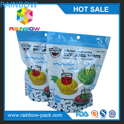 van het het bewijs resealable aluminium van de douanegeur van de de ritssluitingszak mylar van het de geurbewijs grote van het de ritssluitingsaluminium van de de foliezak zwarte de folieritssluiting