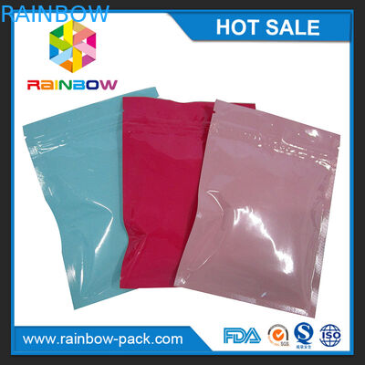 van het het bewijs resealable aluminium van de douanegeur van de de ritssluitingszak mylar van het de geurbewijs grote van het de ritssluitingsaluminium van de de foliezak zwarte de folieritssluiting