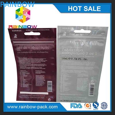 Gouden de Foliezak van Shinny Mini Verpakking/de hermetisch Verzegelde Zakken van de Aluminiumritssluiting