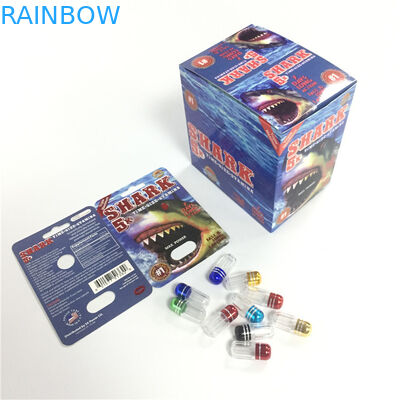 Van het de Marktgeslacht van de V.S. de Pillendocument Blaarkaart Pakcgaing voor Rinoceros 7 Pillen van Rinoceros 69/Tijger de Zwarte Mamba