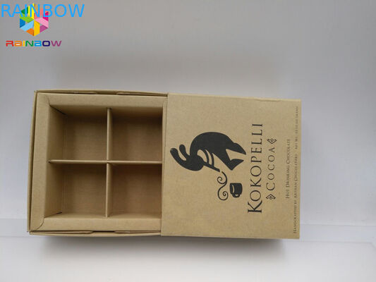 Gedrukte het document van pvc/van kraftpapier douane vakjes, giftvakje verpakking met Transparant Venster