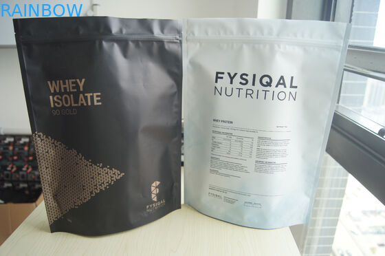 Tribune op het Poederzakken van de Aluminiumfolieweiproteïne voor 480g