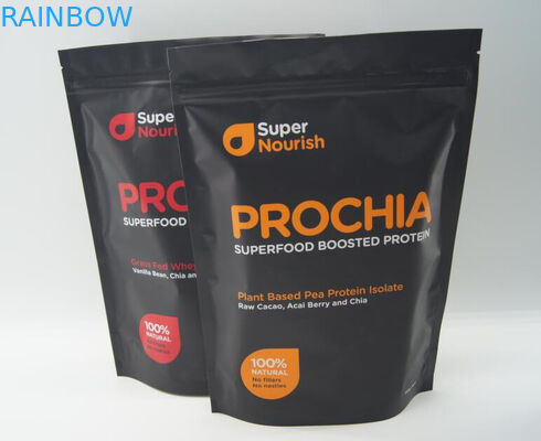 Tribune op het Poederzakken van de Aluminiumfolieweiproteïne voor 480g