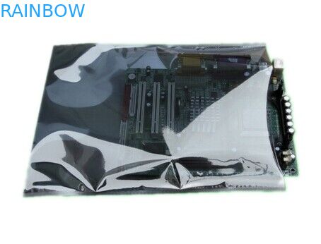 Het zilveren Transparante/half Transparante Nylon van de Ritssluitings Grote Antistatische Zak