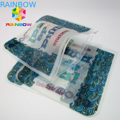 De transparante pvc-Zak van de Zakbikini, de Plastic Swimwear Zak van EVA met Ritssluiting