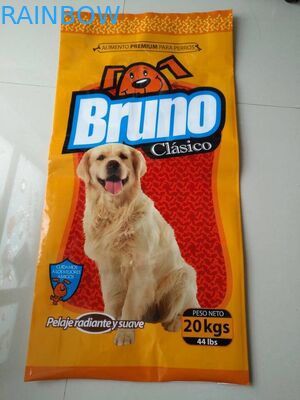 Zij van de het Voedselopslag van de Hoekplaatzak Verpakkende de Zak Zijhoekplaat voor Huisdiervoedsel