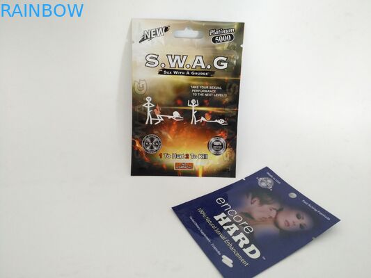 3 zij van de Zakzakken van de Verbindingspil Verpakkende de Scheurinkepingen voor Poeder van de Encore het Harde Capsule