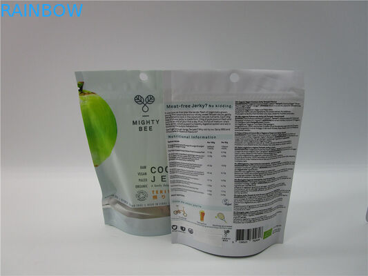 De tribune paste Canabis-omhoog Zakken met Duidelijk Venster/Kleverige de Scheurinkeping van het Ritssluitingssachet aan