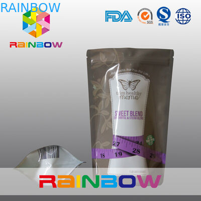 Opnieuw te gebruiken 150g de Ritssluitingstribune van de voedselrang op Zakken voor Energiepoeder