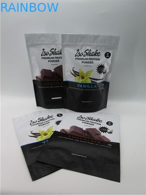 Van de van het de ritssluitingsweiproteïne/supplement/geit van Mylar de luchtdichte doypack verpakkende zakken van het melkpoeder