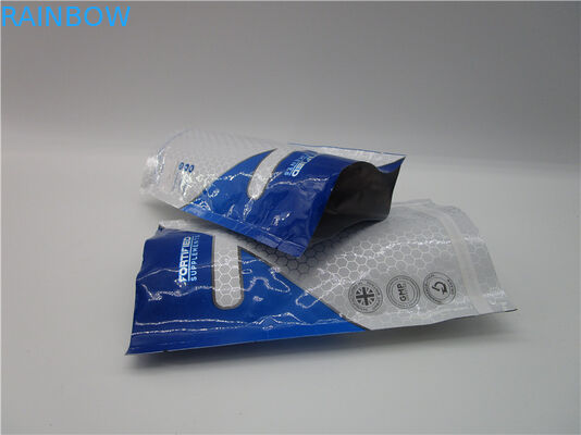 de voeding vult eiwitpoeder verpakkende tribune op zak/foliepakketten aan