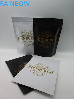 Van het de weiproteïnepoeder van de voedselrang de zakzak met het embleem van het douaneontwerp