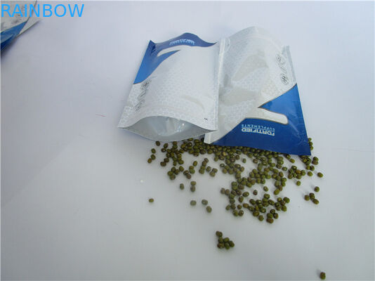 De opnieuw te gebruiken van de de voedingsritssluiting van het Weiproteïnepoeder zak van het het voedselpakket