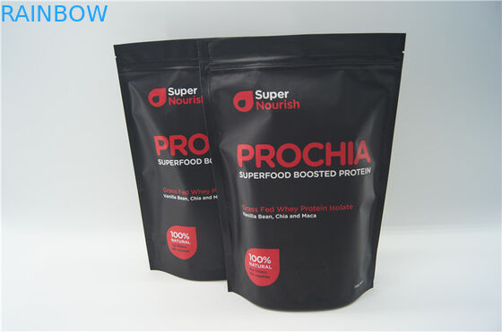 Hoog - de voedingstribune die van de kwaliteitsaluminiumfolie omhoog zak met ritssluiting verpakken